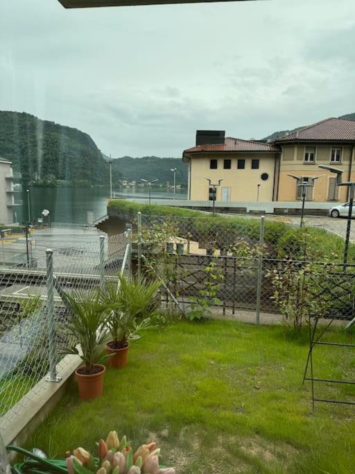 Neue Gartenwohnung Mit Sicht Auf Den Luganersee Понте-Треза Экстерьер фото